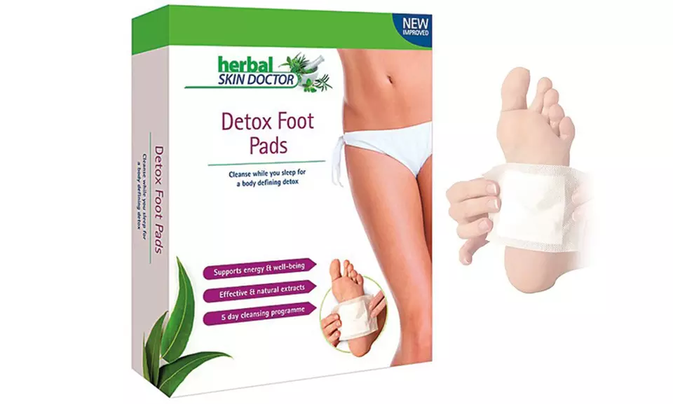 10, 20 oder 30 Detox Fußpflaster als Entgiftungskur für Männer und Frauen - Primary Image