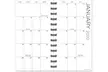 2020 Small Spiral Pocket Planner - Second Medium