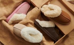 Snow Paw Women’s Sheepskin Slippers