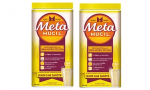 2 x Metamucil Lemon Lime Powder 673g