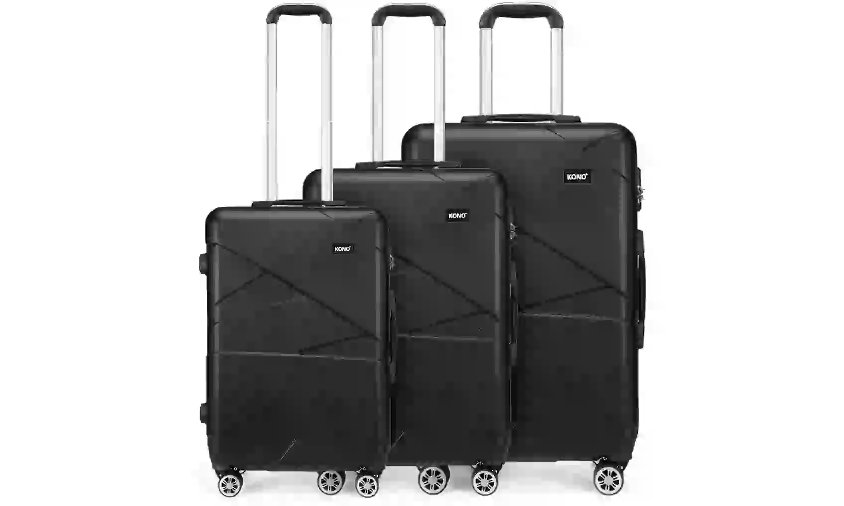 1x oder 3x Einzel- oder dreiteiliges Hartschalenkoffer-Set