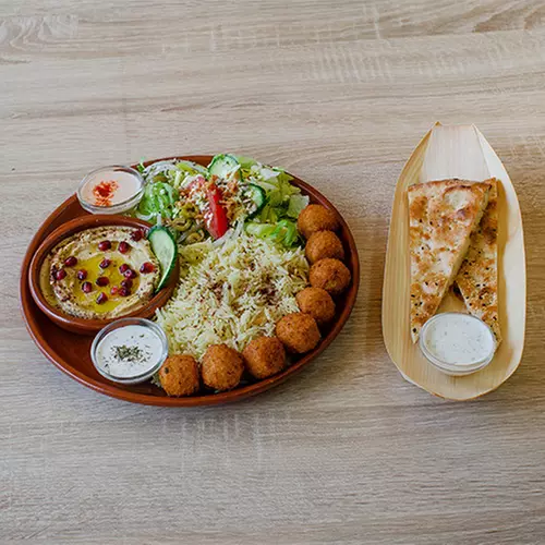 Falafel / Seitan-Burger