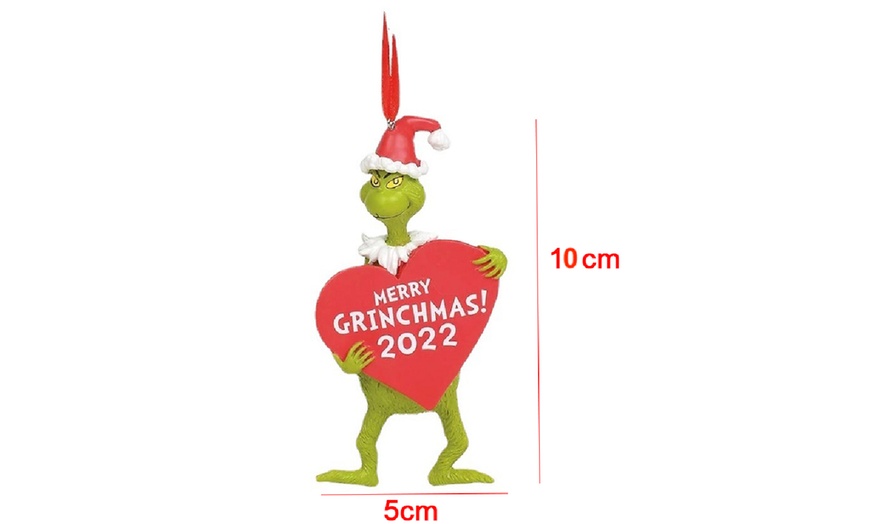 Image 12: Evil Grinch Christmas Decoration