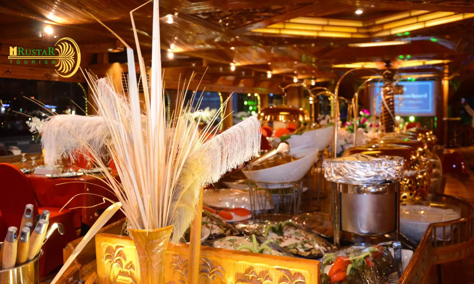 Rustar Premium Dhow Cruise Dinner for One, Two or Four People