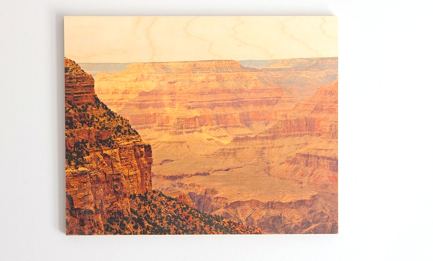 National Park Print on Wood | Groupon Goods