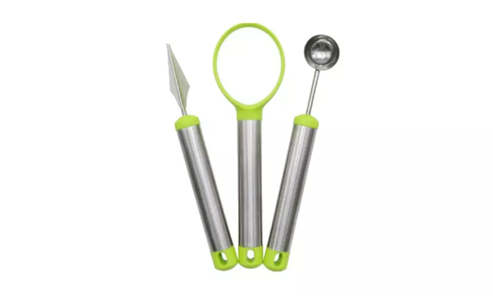 Melon Slicer, Melon Baller, and Carving Tools (1-, 3-, or 5-Pack) - Second Medium