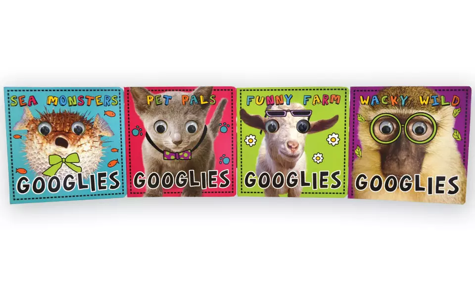Googlies Kids' Board Book Set (4-Pack) - Primary Image