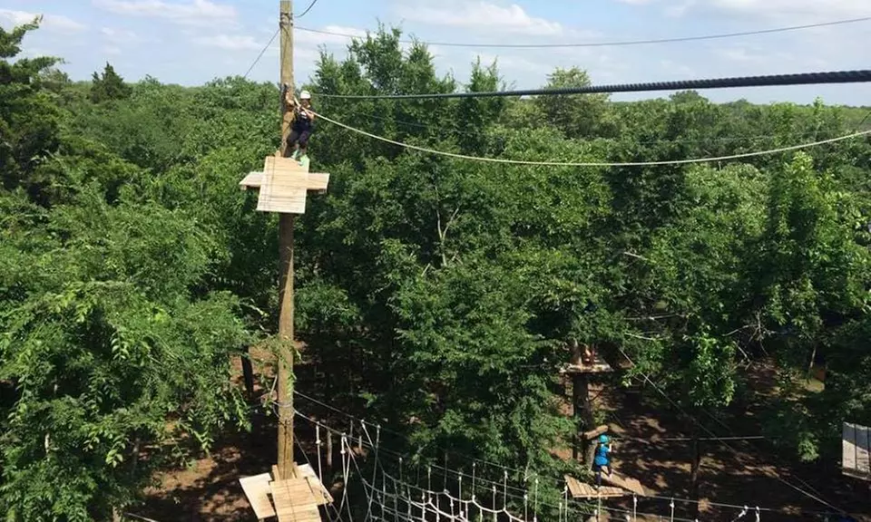 Up to 42% Off Aerial Adventure Park Experience: Trinity Forest