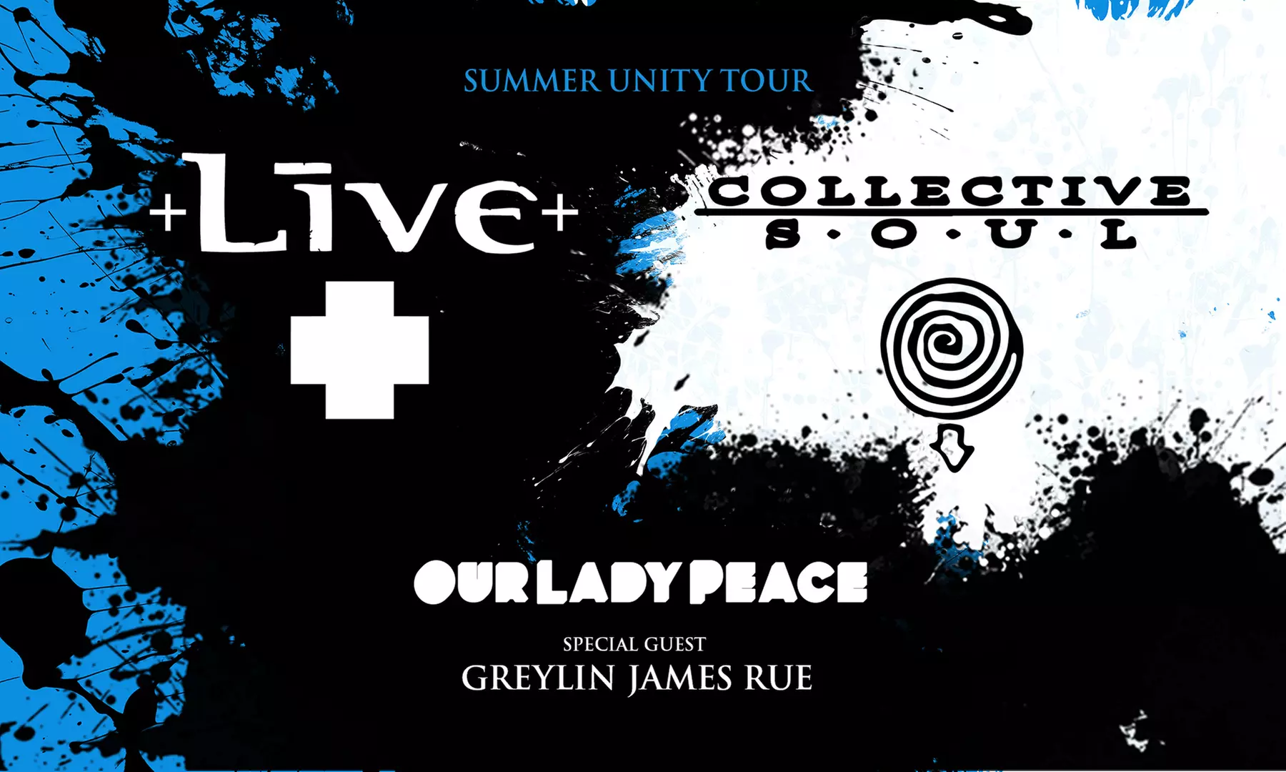 +LIVE+ & Collective Soul - Summer Unity Tour on July 26 at 6 p.m. - Primary Image