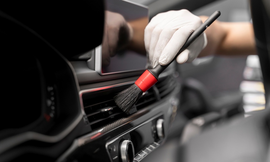 Image 3: Express or Interior Detail, Full Detail for Small, or Large Vehicle