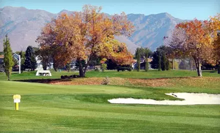 Nine-Hole Golf Outing for Two with Option of Cart Rental and Range Balls at Eagle Lake Golf Course in Roy - Primary Image