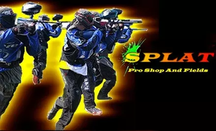$21 for a Day of Open Play, 500 Paintballs, and Equipment at Splat Paintball ($41.52 Value) - Primary Image