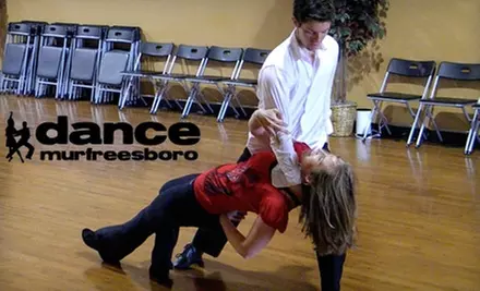 $39 for Three Private Lessons, Three Group Lessons, and Three Dance Parties at Dance Murfreesboro  - Primary Image