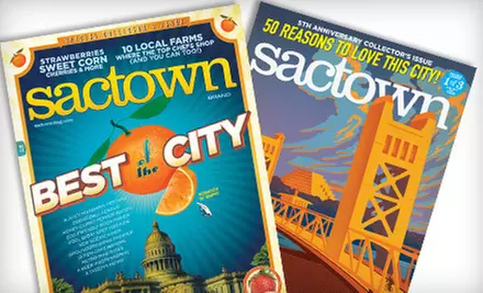 $9 for a Two-Year Bimonthly Subscription to "Sactown Magazine" ($19 Value) - Primary Image
