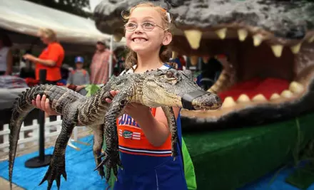 Reptile-Park Outing for One Adult or One Child at Gator Adventure Productions (Up to 56% Off) - Primary Image