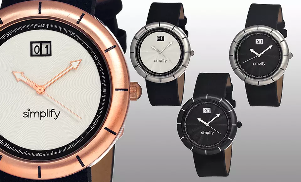 Simplify Men's The 1300 Watch. Multiple Colors Available. Free Returns. - Primary Image