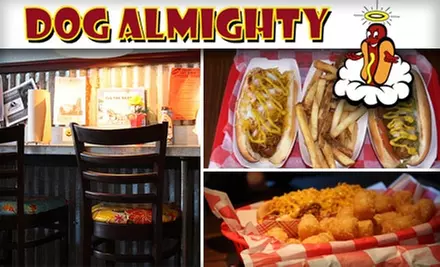$5 for $10 Worth of Award-Winning Hot Dogs and More at Dog Almighty - Primary Image