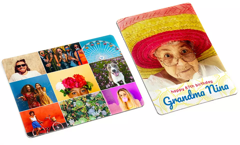 4 or 8 Customized Photo Magnets from Collage.com (Up to 55% Off) - Primary Image