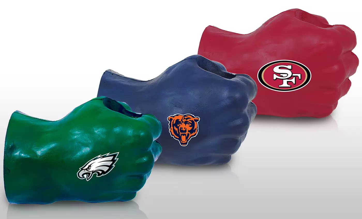 NFL Can Holding Fan Fist - Primary Image