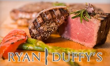 $25 for $50 Worth of Dinner Fare at Ryan Duffy's Steak & Seafood (or $10 for $20 Worth of Breakfast, Lunch, or Brunch Fare) - Primary Image