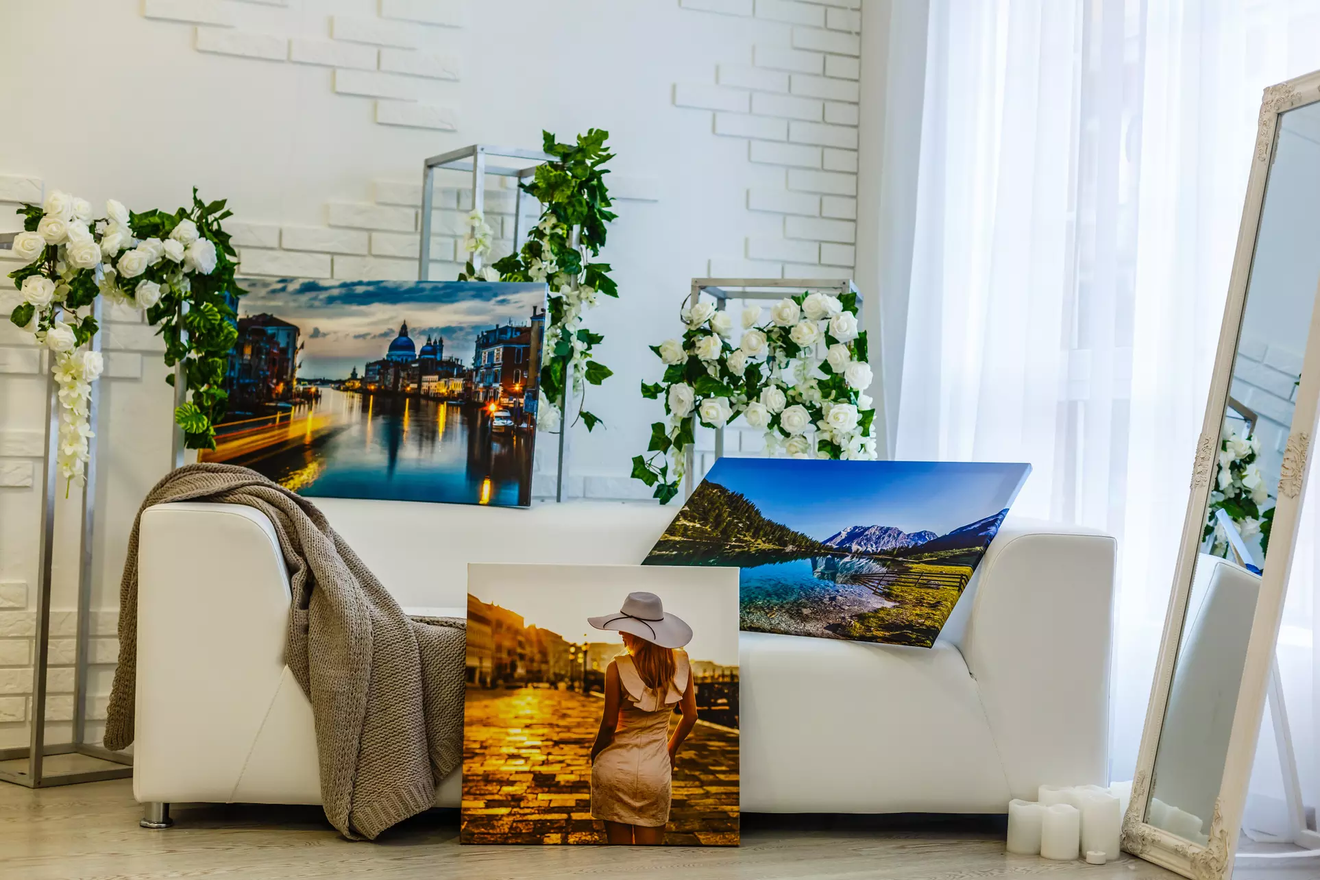 One Custom Photo Canvas Print from Katfam (Up to 88% Off). Four Options Available. - Primary Image