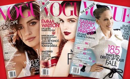 $8 for 12 Issues of "Vogue" Magazine ($15 Value) - Primary Image
