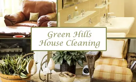 $90 for Eight-Room Clean from Green Hills House Cleaning. Buy Here for Eight Rooms. See Below for Five-Room Clean. - Primary Image