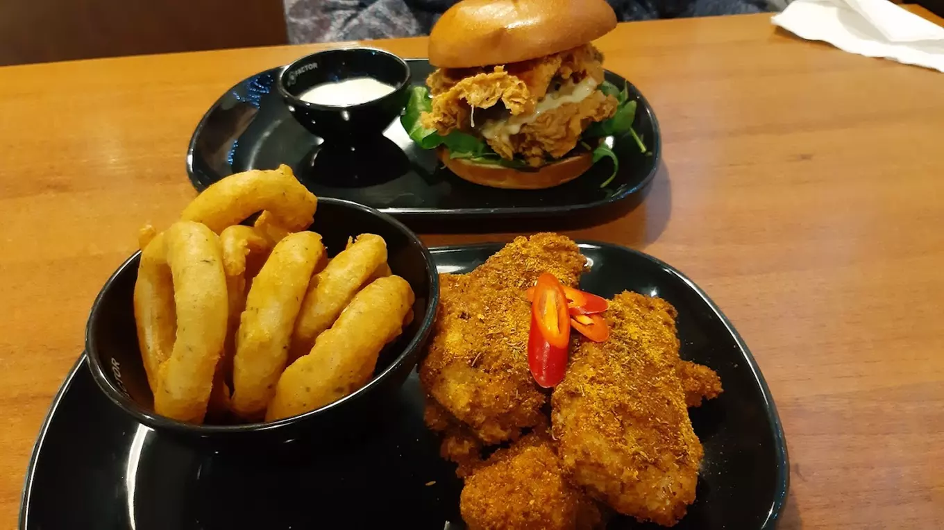 Any Burger or Wings with Any Side at Wings Factor Blanchardstown