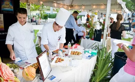 $17 for a Cuisine Tasting and Concert Outing at the Flavor Palm Beach Kickoff Party on August 26 (Up to $40 Value) - Primary Image