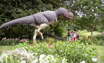 $20 for Two Adult Tickets ($40 Value) or $30 for a Family Four Pack ($60 Value) to Dinos in the Dark at Powell Gardens on May 20 at 6 p.m. in Kingsville - Primary Image