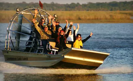 75-Minute Airboat Tour for Two or Four from Loughman Lake Lodge in Mims (Up to 56% Off) - Primary Image