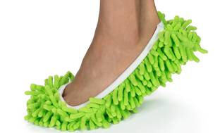 image for Microfiber Chenille Mop Slippers