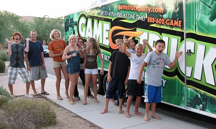 Credit Toward a Mobile Video-Game Party from GameTruck Memphis (50% Off). Two Options Available.   - Primary Image