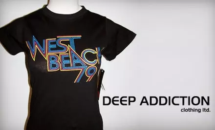 $25 for $50 Worth of Clothing and Accessories at Deep Addiction Clothing - Primary Image