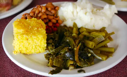 Soul-Food Meal with Entrees for Two from Soul Delicious or KC Swagger Menu at Papa Lew's Restaurant (Up to 62% Off) - Primary Image