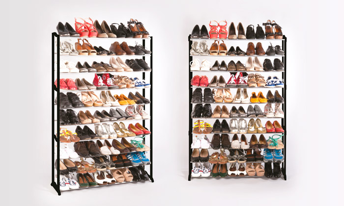 armoire chaussures groupon