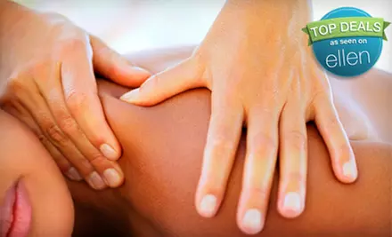 One-Hour Massage or Massage and Sea-Salt Body Scrub from Shelley Steeves at Sacred Beauty in Winsted (Half Off) - Primary Image