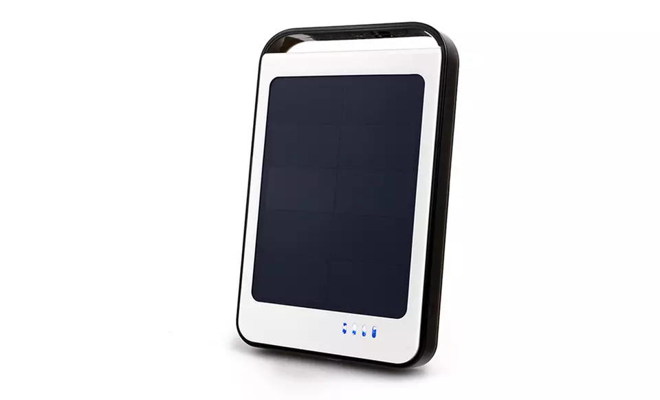 Ultra-High-Capacity 6,000mAh Solar-Powered USB Backup Battery with EcoPanel - Second Medium