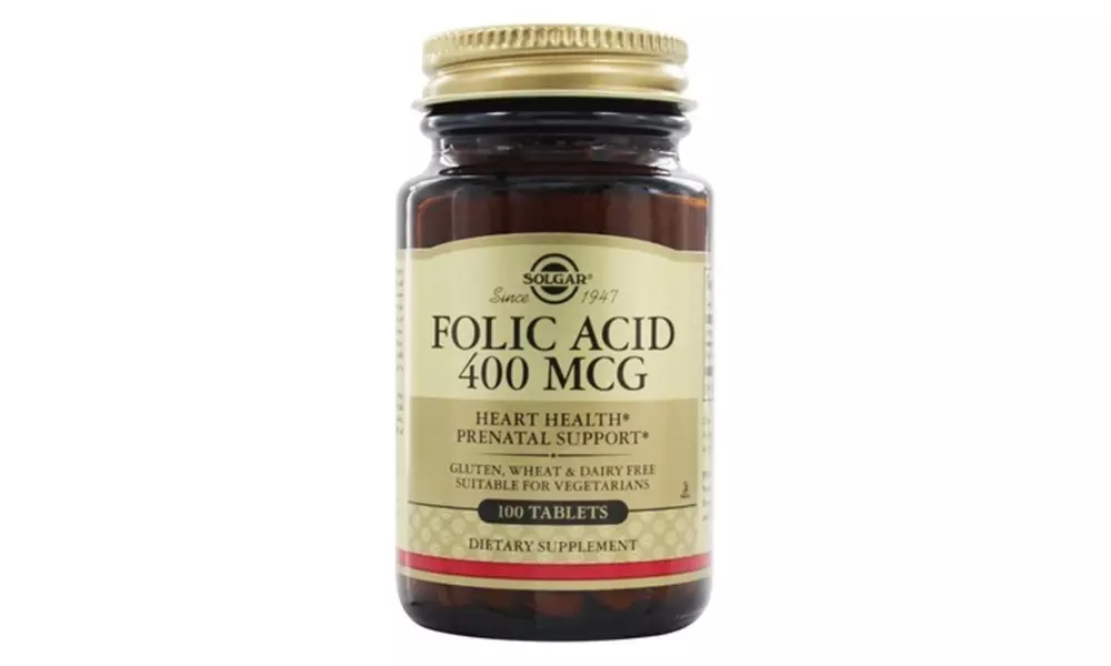 Solgar Folic Acid 400mcg (100- or 250-Count) - Second Medium