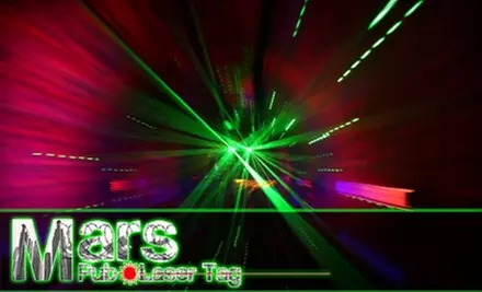 $8 for Two Games of Laser Tag at Mars Pub and Laser Tag (Up to $16 Value) - Primary Image