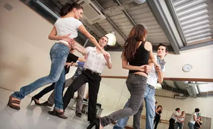$29 for Two Private Lessons, One Friday Dance Party, and One Month of Unlimited Group Lessons at Step by Step Dance Studio - Primary Image