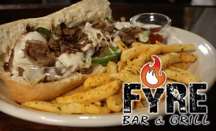 $7 for $15 Worth of American Fare at Fyre Bar & Grill - Primary Image