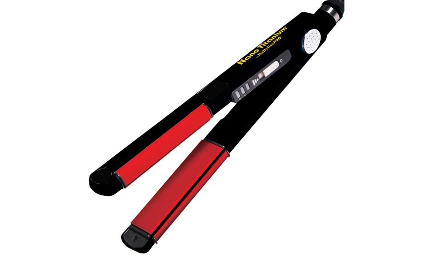 Image 2: Babyliss 1" Flat Iron