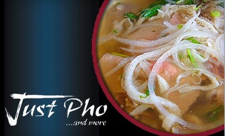 $4 for $8 Worth of Vietnamese Cuisine at Just Pho …and more - Primary Image