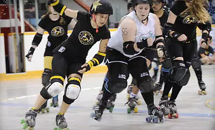 $15 for Two Tickets to Hammer City Roller Girls Doubleheader on August 13 at 6 p.m. in Dundas - Primary Image