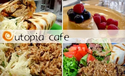 $20 for $40 Worth of Casual Eats and Drinks at Utopia Cafe - Primary Image