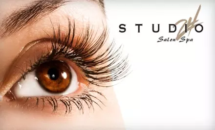 $150 for Set of Eyelash Extensions and Touch-Up Discount at Studio 24 SalonSpa (Up to $313 Value)  - Primary Image