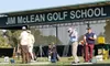 $99 for Private Lesson, Golf Round, Driving-Range Balls, and Hybrid Club at Jim McLean Golf Schools (Up to $244 Value)