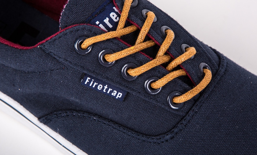 Image 12: Firetrap Men's Canvas Shoes