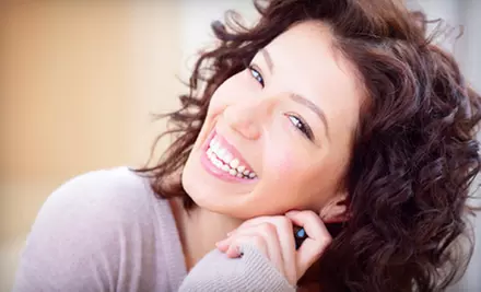 Teeth Cleaning, Polish, and Fluoride Treatment with Optional Whitening at Uptown Dental Hygiene (Up to 62% Off) - Primary Image
